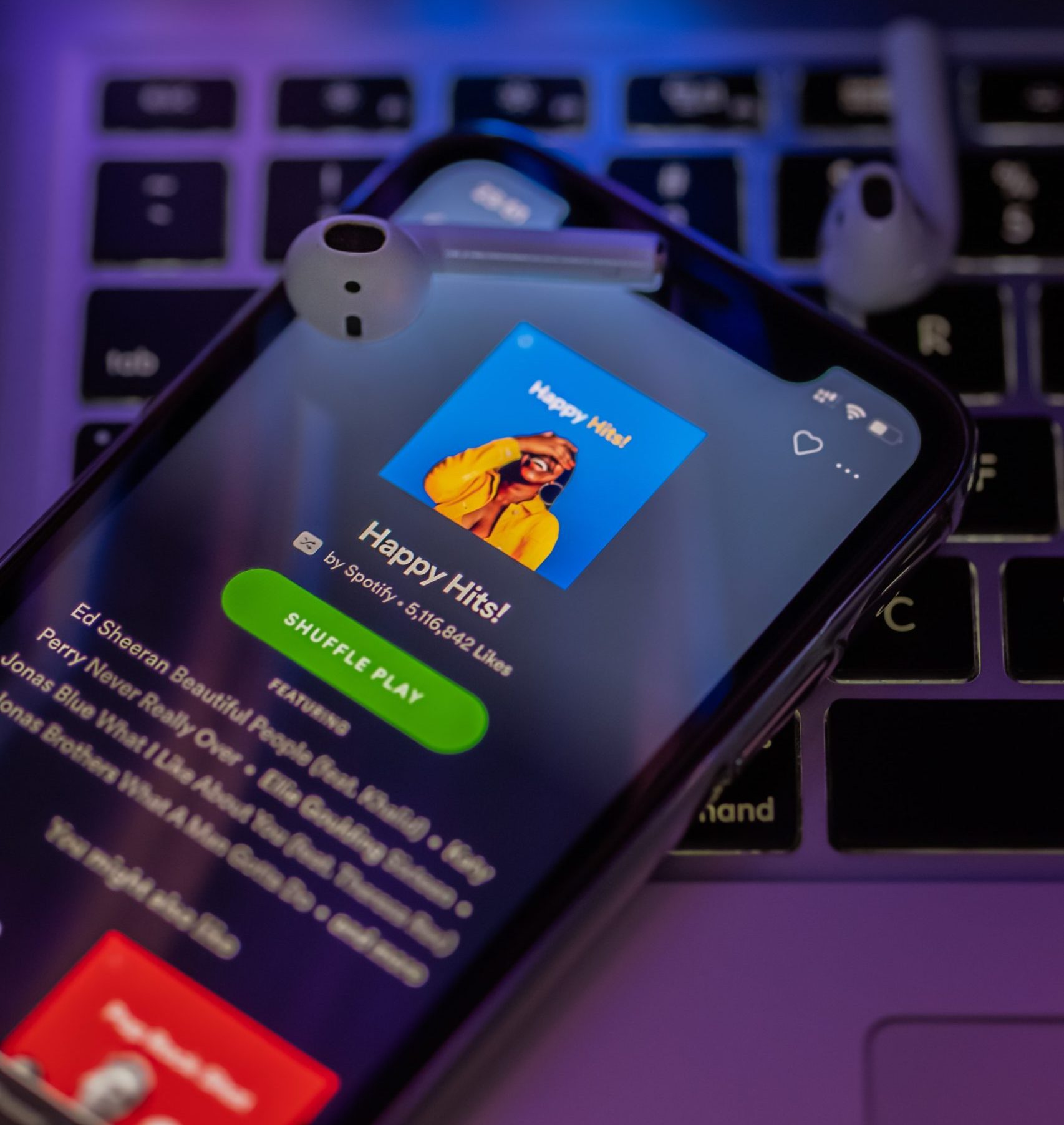 Spotify advertisement