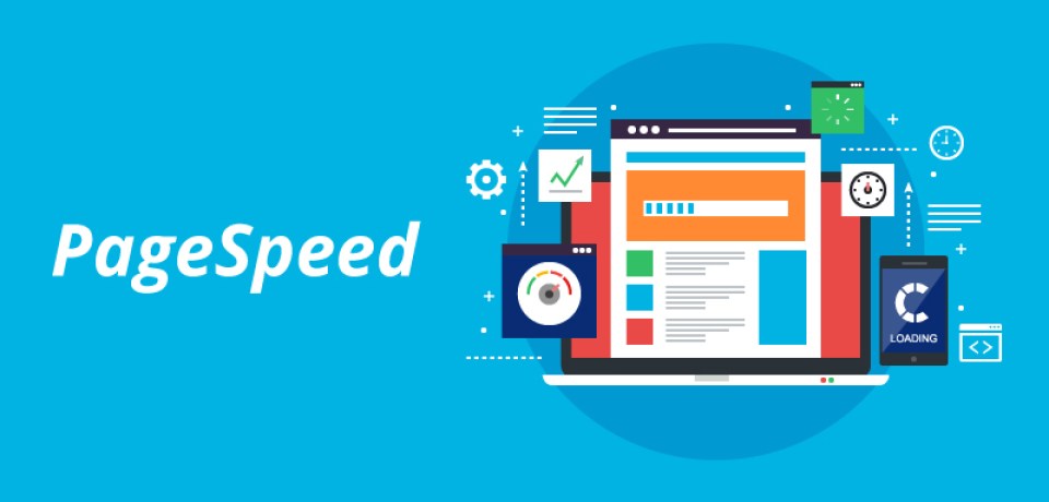 Page load speed improvement graphic