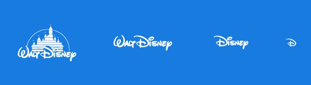 Different walt disney logo examples