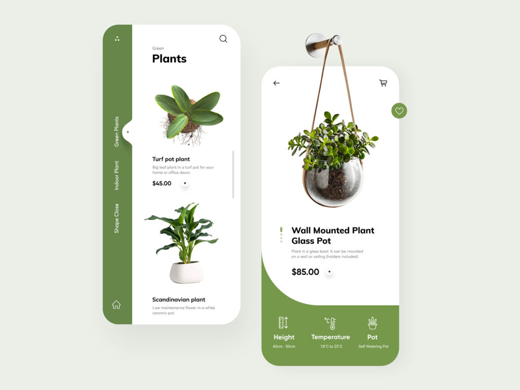 plants responsive web design page by ghulam rasool