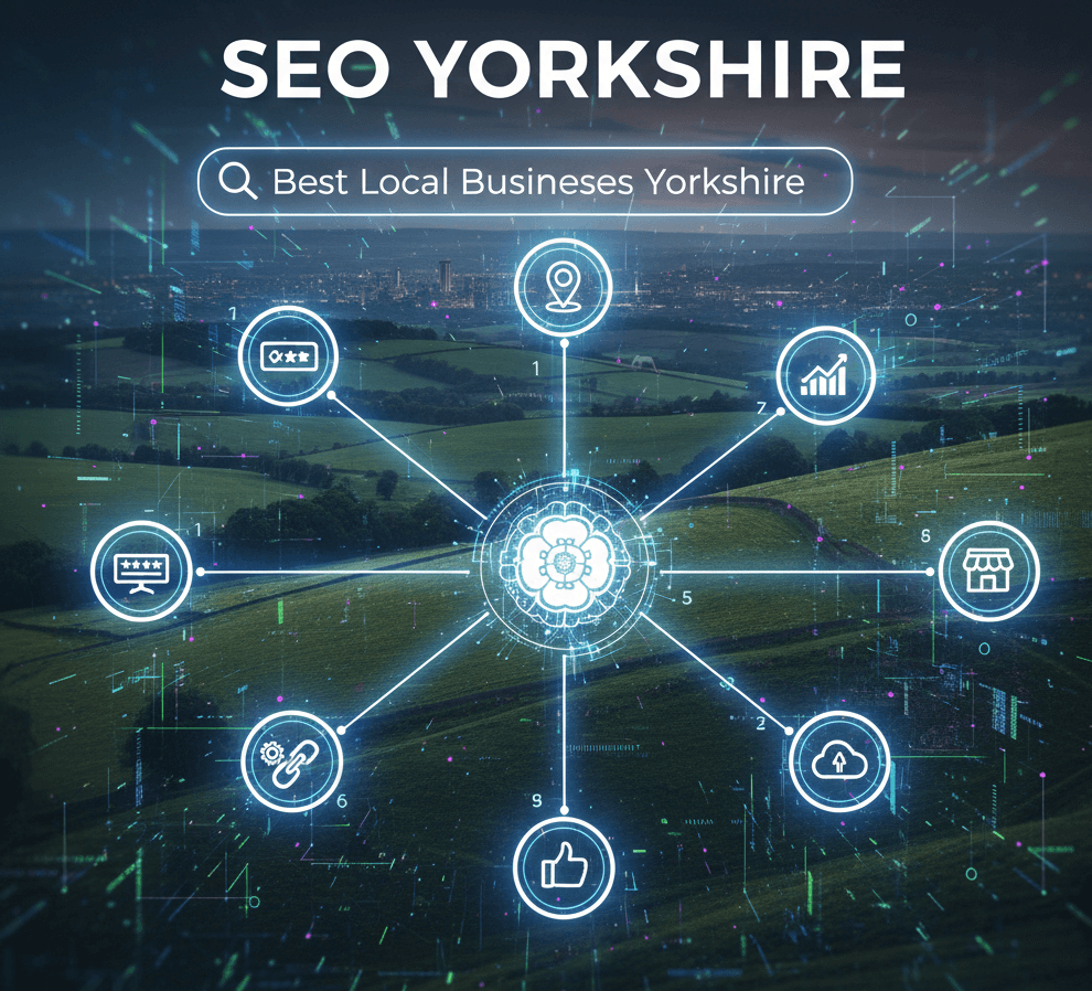 Boost your Yorkshire visibility with 10 proven local SEO strategies for 202526, from GBP optimisation to hyper-local keywords and AEO-driven search success.
