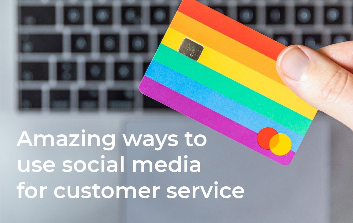 ways to use social media for customer service header image for blog post