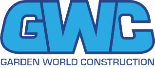 Garden World Construction Logo