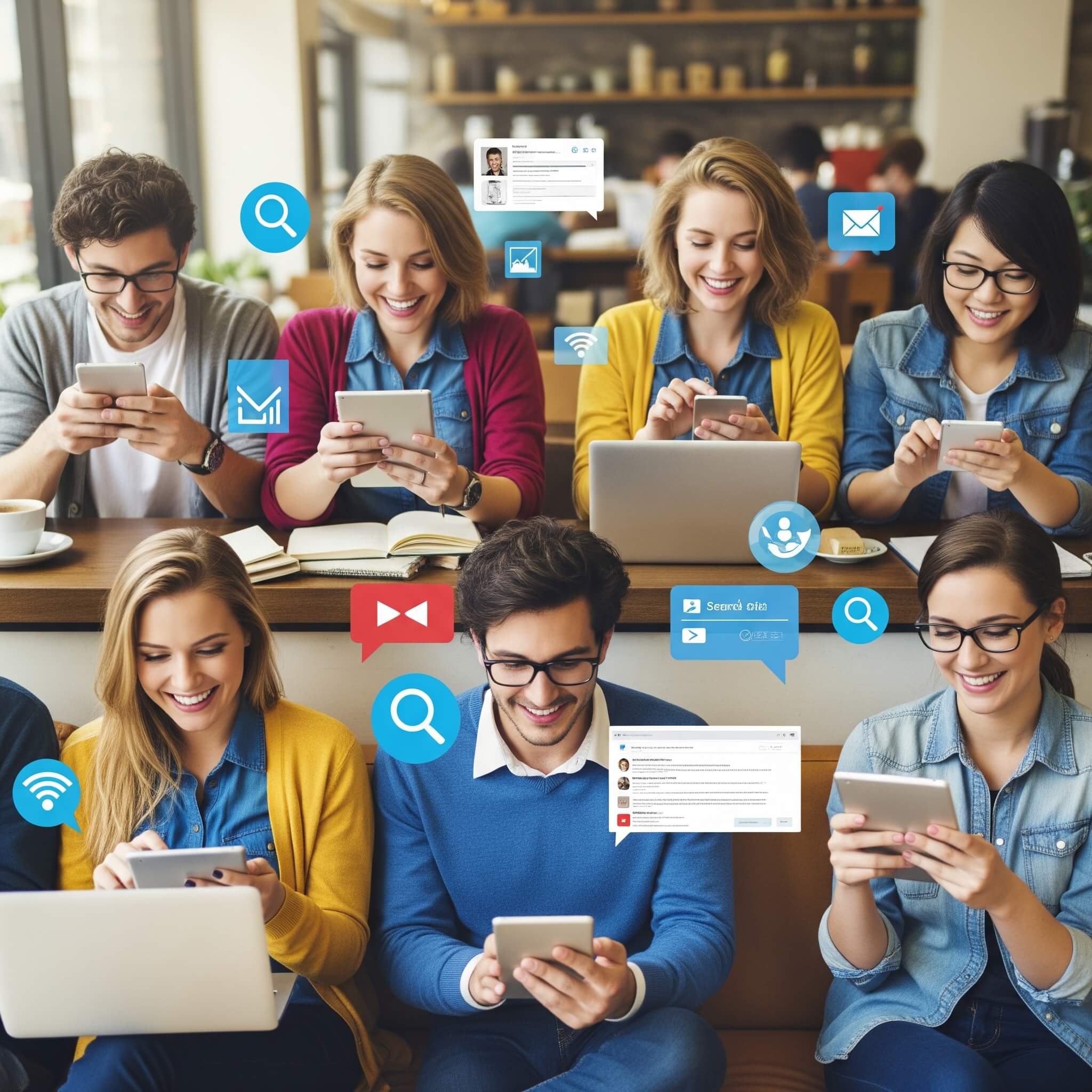 Generation Z’s use of Google, TikTok, Instagram, preference for very short fragmented queries, heavy mobile usage, and emphasis on video and social content
