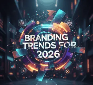 Discover the biggest UK branding trends for 2026 — from authenticity and AI personalisation to sustainability and immersive experiences.