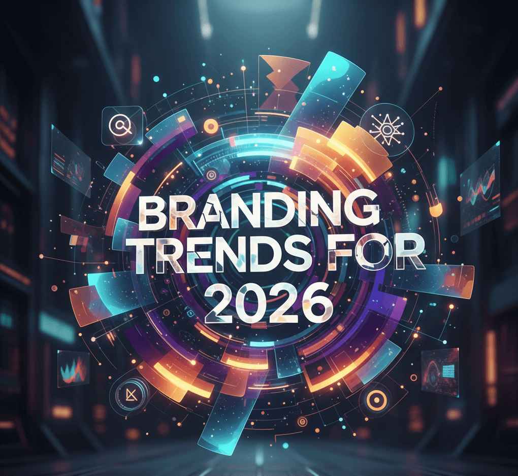 Discover the biggest UK branding trends for 2026 — from authenticity and AI personalisation to sustainability and immersive experiences.