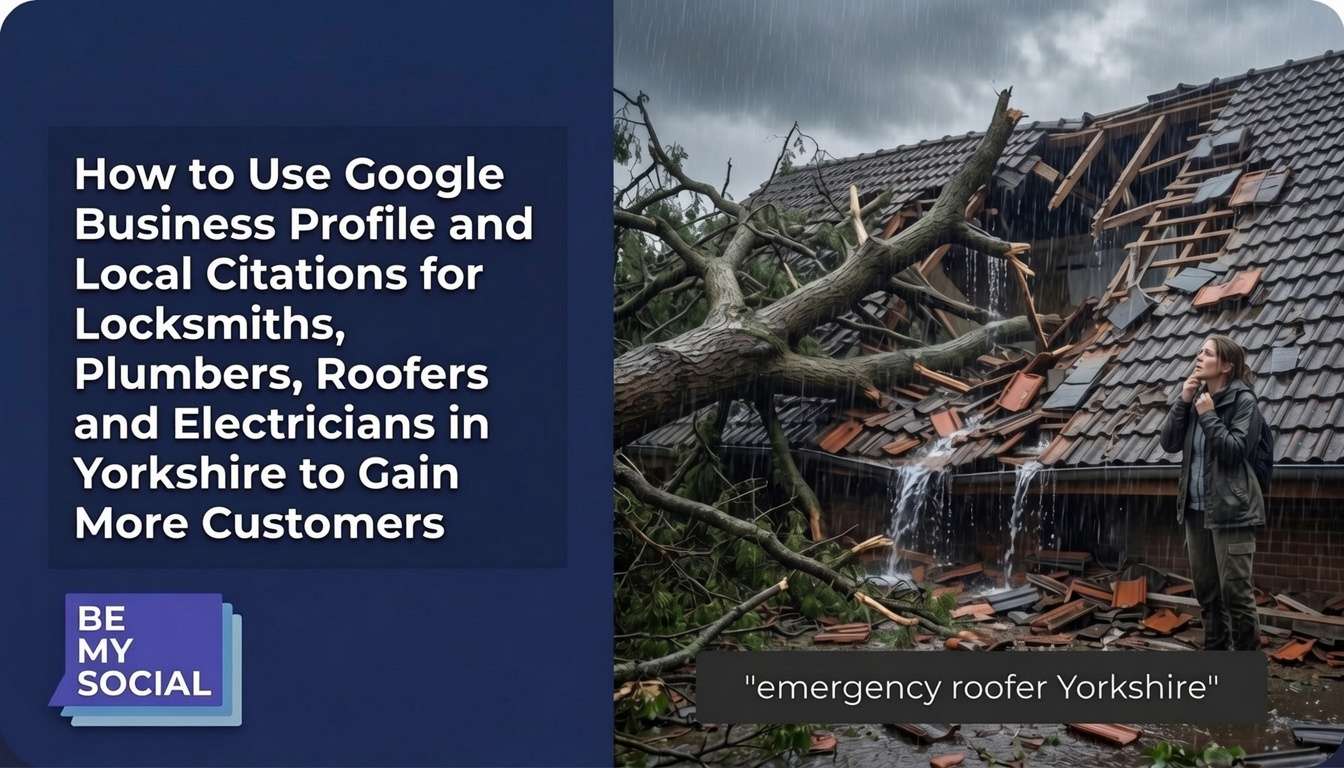 How to Use Google Business Profile and Local Citations for Locksmiths, Plumbers, Roofers and Electricians in Yorkshire to Gain More Customers